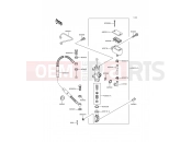 KAWASAKI 1991 Rear Master Cylinder