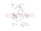 KAWASAKI KDX125SR (KDX125-B2) Fender
