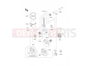 KAWASAKI 1991 Crankshaft/Piston