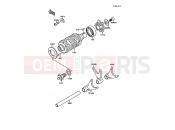 KAWASAKI 1991 Change Drum/Shift Fork