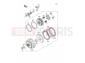 KAWASAKI 1991 Clutch