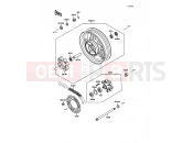 KAWASAKI 1991 Rear Hub