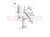 KAWASAKI 1991 Rear Master Cylinder