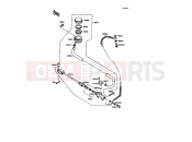 KAWASAKI 1991 Rear Master Cylinder
