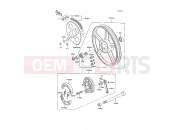KAWASAKI 1992 Rear Hub