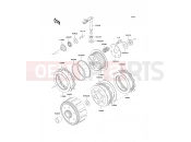 KAWASAKI KDX125SR (KDX125-A3) Clutch