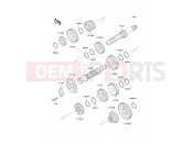 KAWASAKI KDX125SR (KDX125-A3) Transmission
