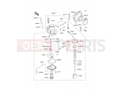 KAWASAKI KDX125SR (KDX125-A3) Carburetor