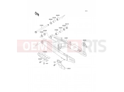 KAWASAKI KDX125SR (KDX125-A3) Swing Arm