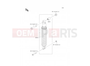KAWASAKI KDX125SR (KDX125-A3) Shock Absorber