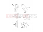 KAWASAKI KDX125SR (KDX125-A3) Decal