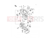 KAWASAKI 1992 Crankcase