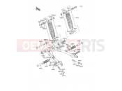 KAWASAKI 1992 Swing Arm/Shock Absorber
