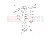 KAWASAKI 1992 Carburetor Parts