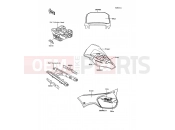 KAWASAKI 1992 Decals(Green)