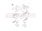 KAWASAKI 1992 Footrests