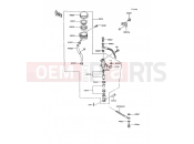 KAWASAKI 1994 Rear Master Cylinder