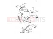 KAWASAKI 1994 Decals(Ebony)