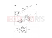 KAWASAKI 1994 Front Hub