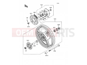 KAWASAKI 1994 Rear Hub