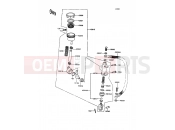 KAWASAKI 1994 Rear Master Cylinder