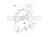KAWASAKI 1996 Starter Motor