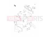 KAWASAKI 1996 Side Covers/Chain Cover