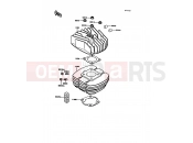 KAWASAKI 1996 Cylinder Head/Cylinder