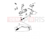 KAWASAKI 1996 Gear Change Mechanism