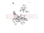 KAWASAKI 1996 Frame Fittings