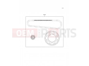 KAWASAKI 1996 Chain Kit