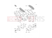 KAWASAKI VN1500 CLASSIC (VN1500-D1) Footrests