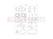 KAWASAKI VN1500 CLASSIC (VN1500-D1) Gasket Kit