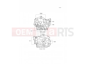 KAWASAKI 1996 Crankcase Bolt Pattern