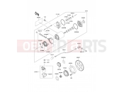 KAWASAKI 1996 Starter Motor