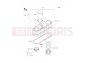 KAWASAKI 1996 Cylinder/Piston(s)