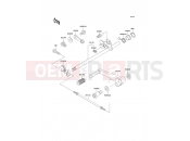 KAWASAKI 1996 Gear Change Mechanism