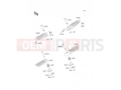 KAWASAKI 1996 Footrests