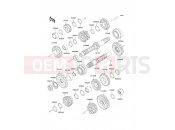 KAWASAKI 1997 Transmission