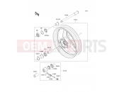 KAWASAKI 1997 Front Hub