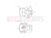 KAWASAKI 1997 Crankcase Bolt Pattern
