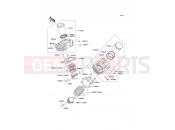 KAWASAKI 1997 Cylinder/Piston(s)