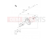 KAWASAKI 1997 Front Hub
