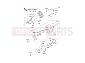 KAWASAKI 1997 Rear Hub
