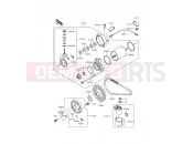 KAWASAKI 1998 Starter Motor