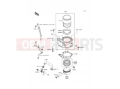 KAWASAKI 1998 Cylinder/Piston(s)
