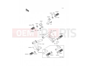 KAWASAKI 1998 Footrests