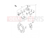 KAWASAKI 1998 Rear Brake