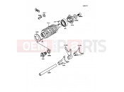 KAWASAKI 1998 Gear Change Drum/Shift Fork(s)