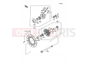 KAWASAKI 1998 Front Hub